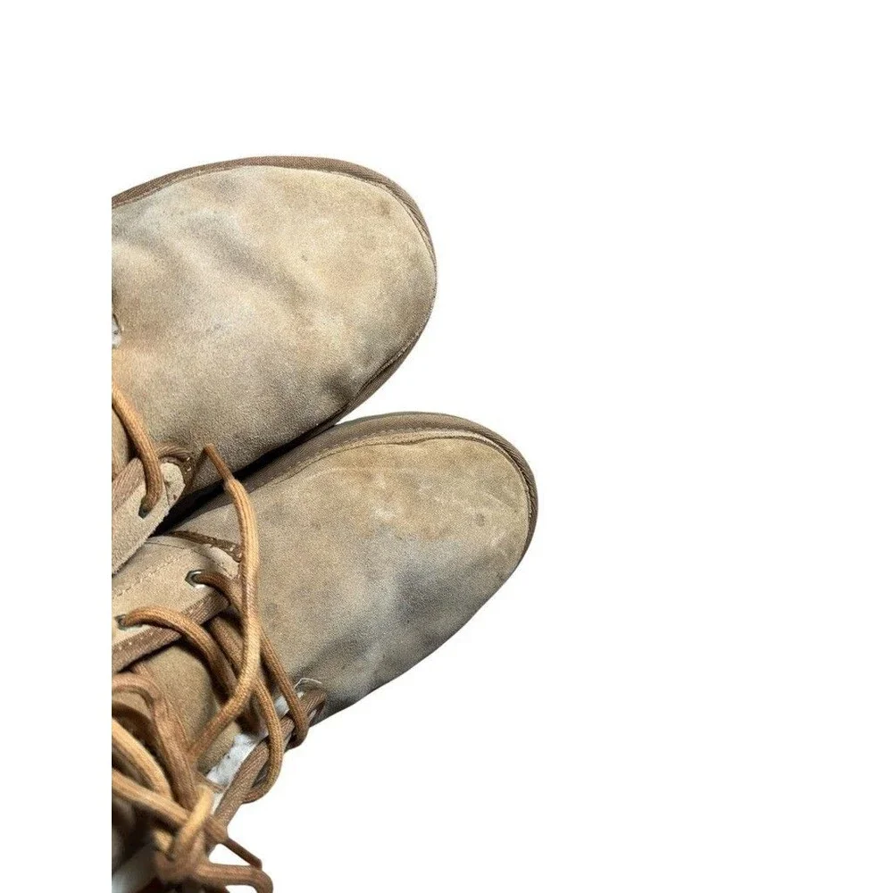 UGG Neumel Mens Chestnut Boot Size 13 M 3236 Chukka Shearling Fuzzy - Leather